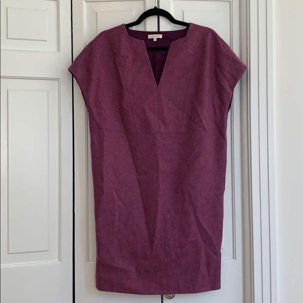 Ann Mashburn Purple Dress